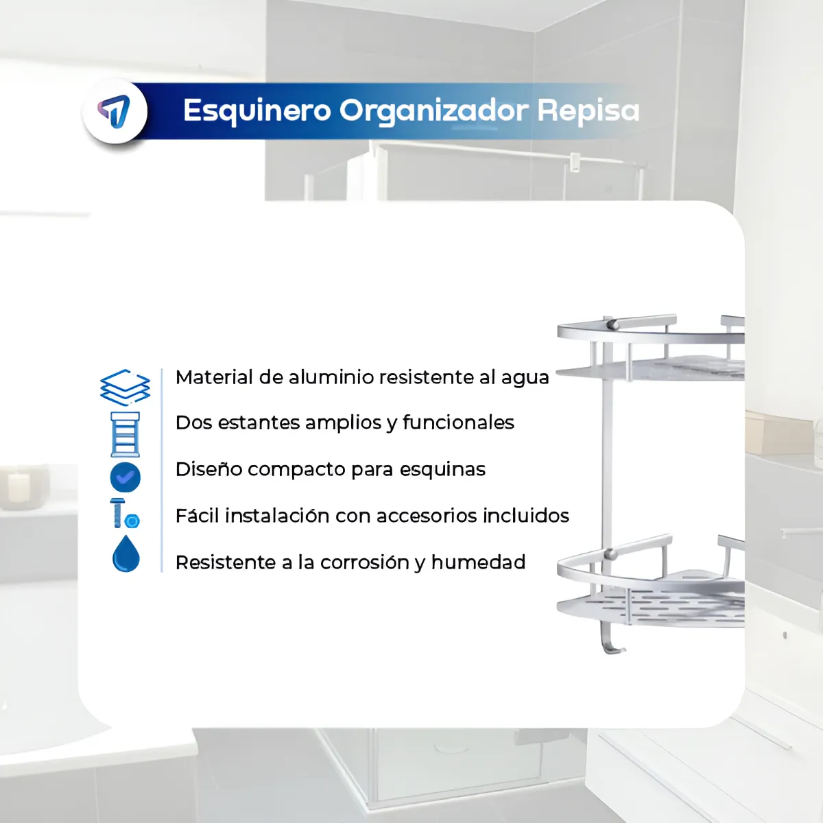 Organizador De Baño